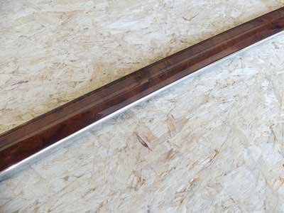 Mercedes Door Panel Wood Trim Strip w/ Light, Rear Left A2217303922 W221 07-09 S450 S500 S5503